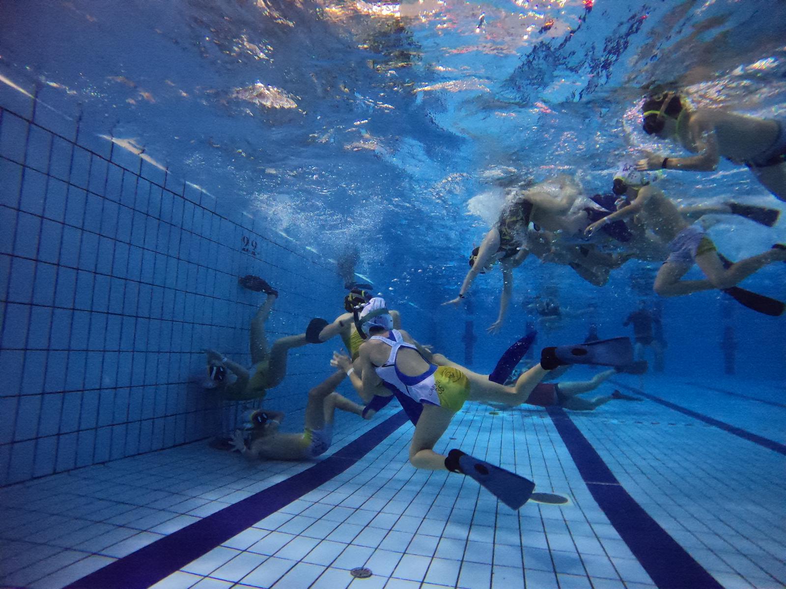 Primera jornada de Liga Júnior de Rugby Subacuático
